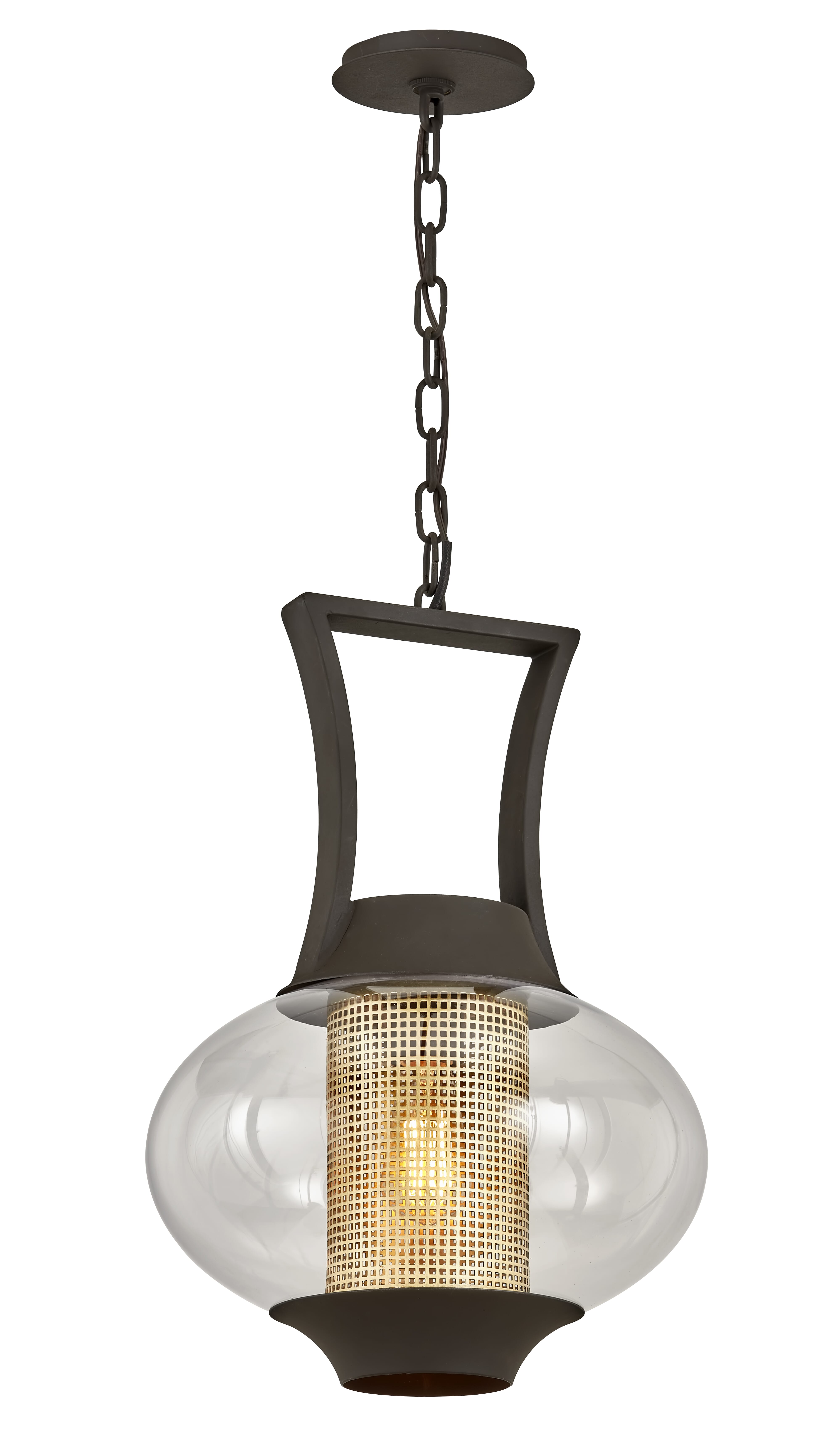 Troy Horton 23" Pendant Light in Texture Bronze