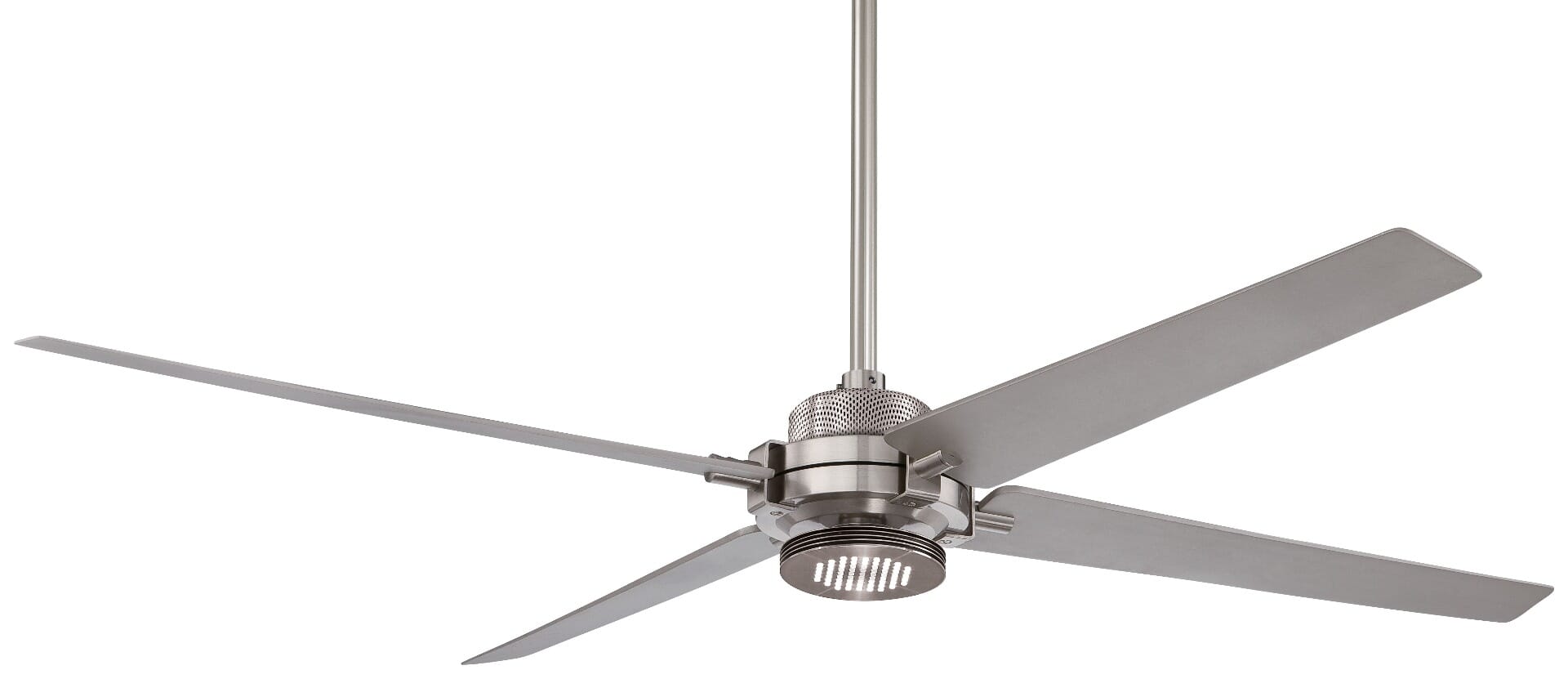 Minka-Aire Spectre 60"  Ceiling Fan in Brushed Nickel with Silver