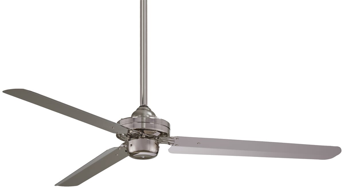 Minka-Aire Steal 54" Ceiling Fan in Brushed Nickel