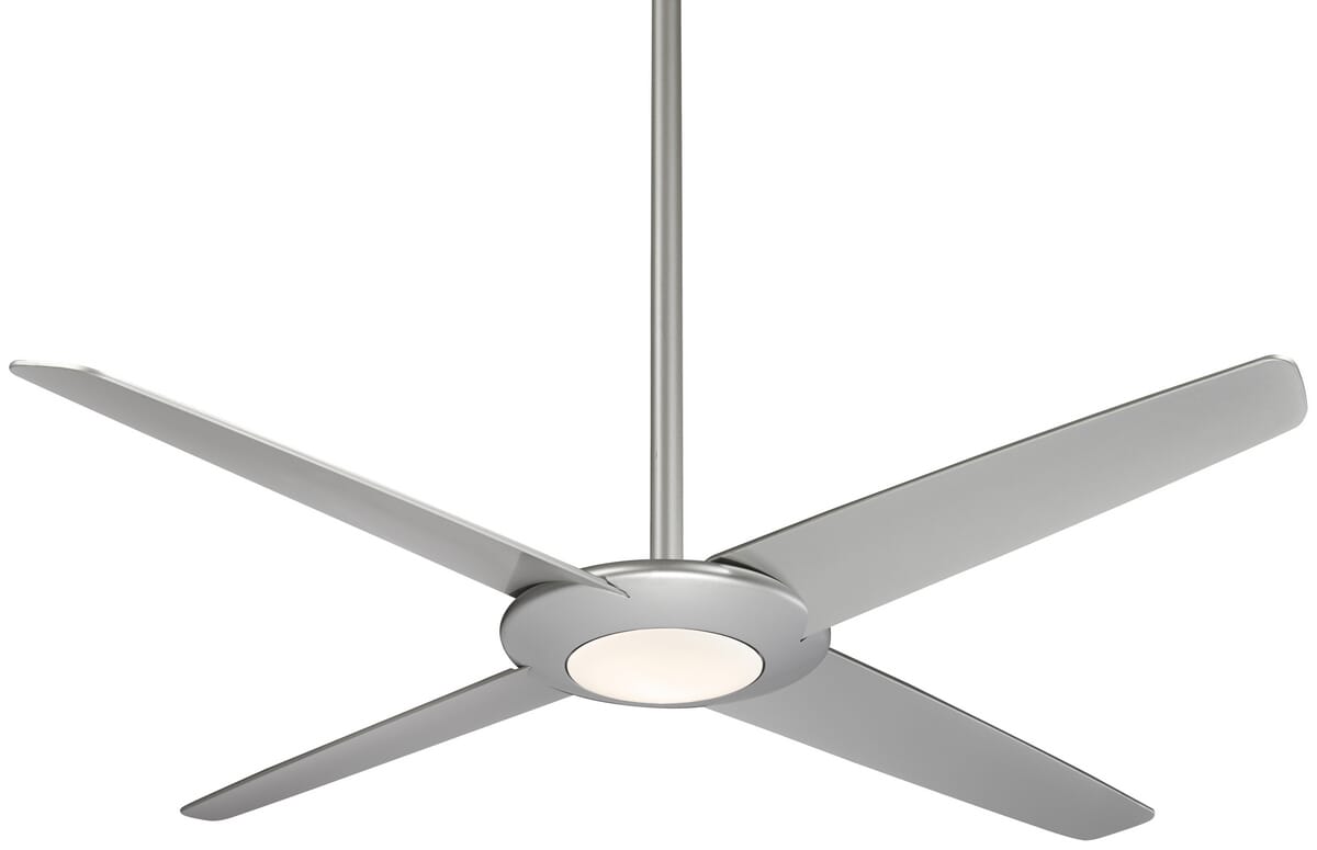 Minka-Aire Pancake Xl LED 62" LED Ceiling Fan in Silver