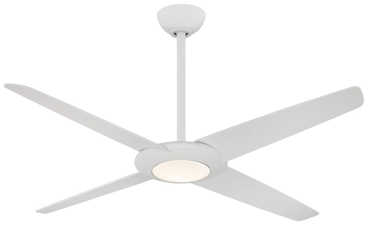 Minka-Aire Pancake Xl LED 62" LED Ceiling Fan in Flat White