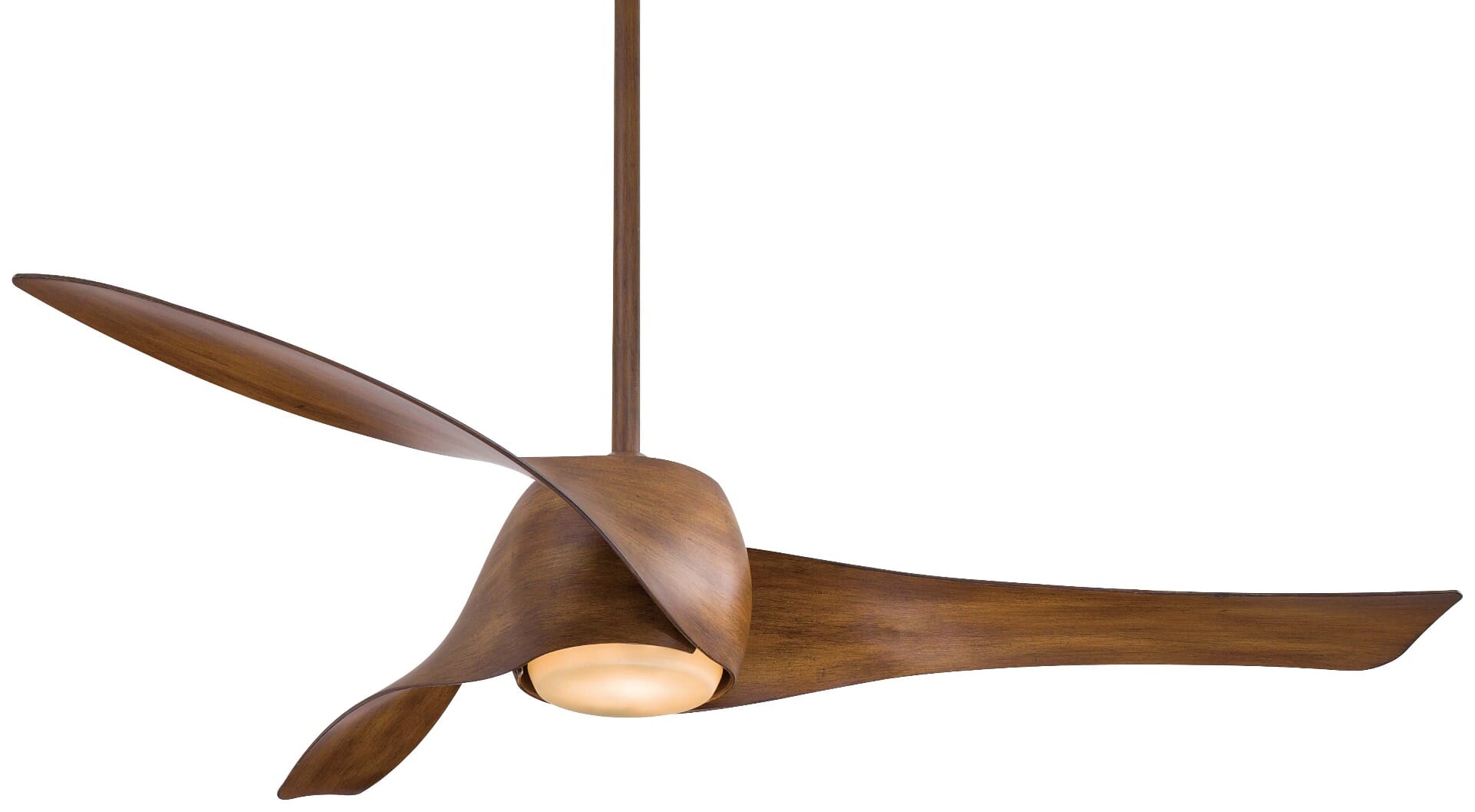 Minka-Aire Artemis 58" LED Ceiling Fan in Distressed Koa