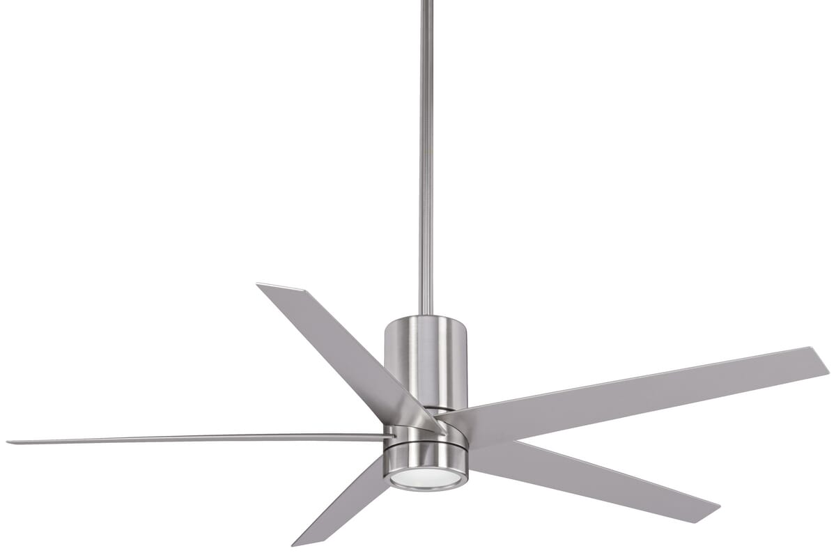 Minka-Aire Symbio 56" LED Ceiling Fan in Brushed Nickel