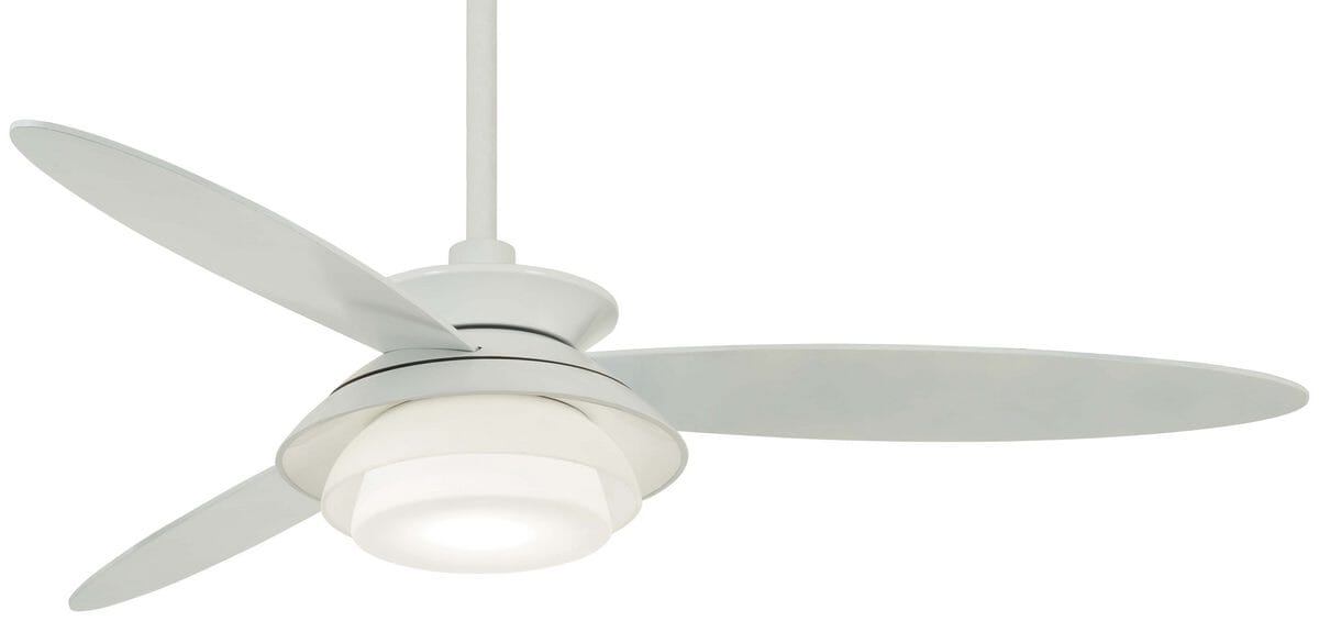 Minka-Aire Stack 56" LED Ceiling Fan in White