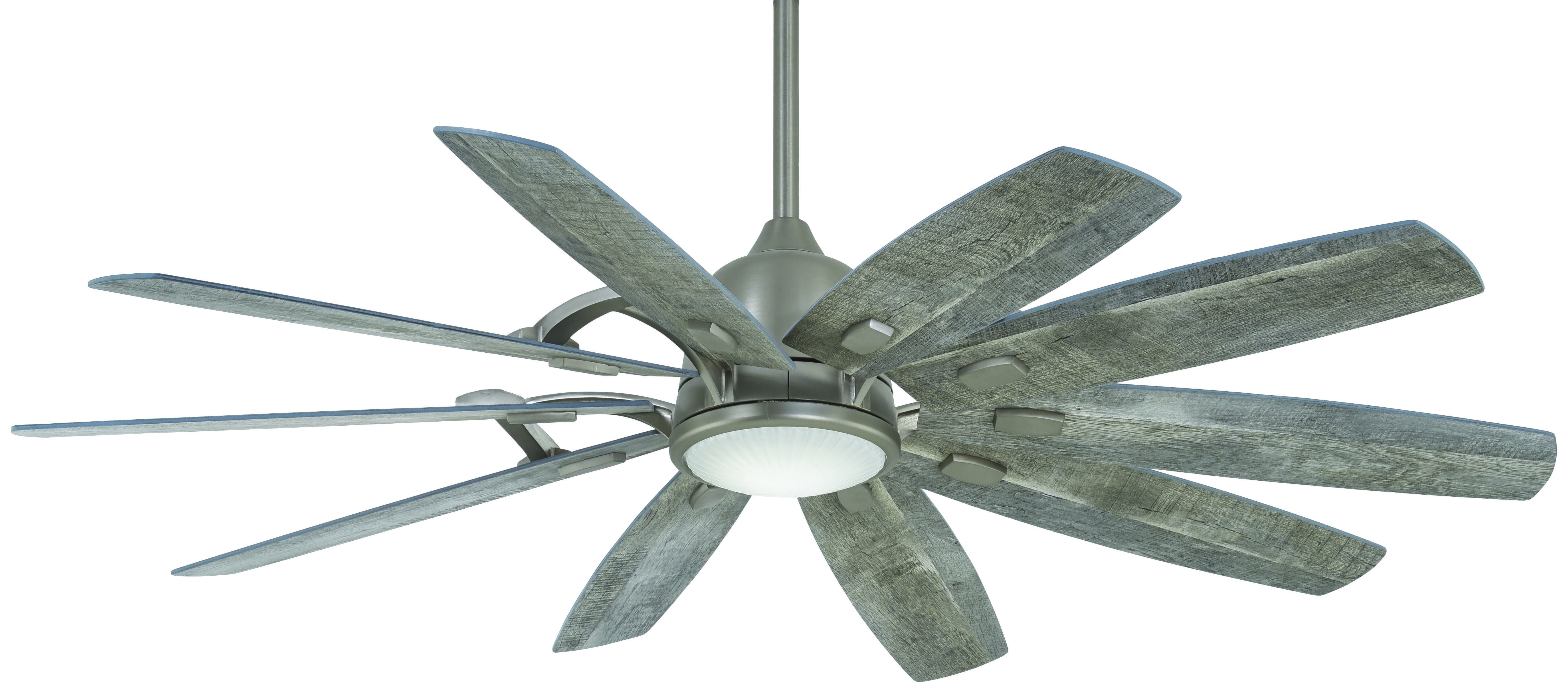 Minka-Aire 65" LED Smart Ceiling Fan in Savannah Gray