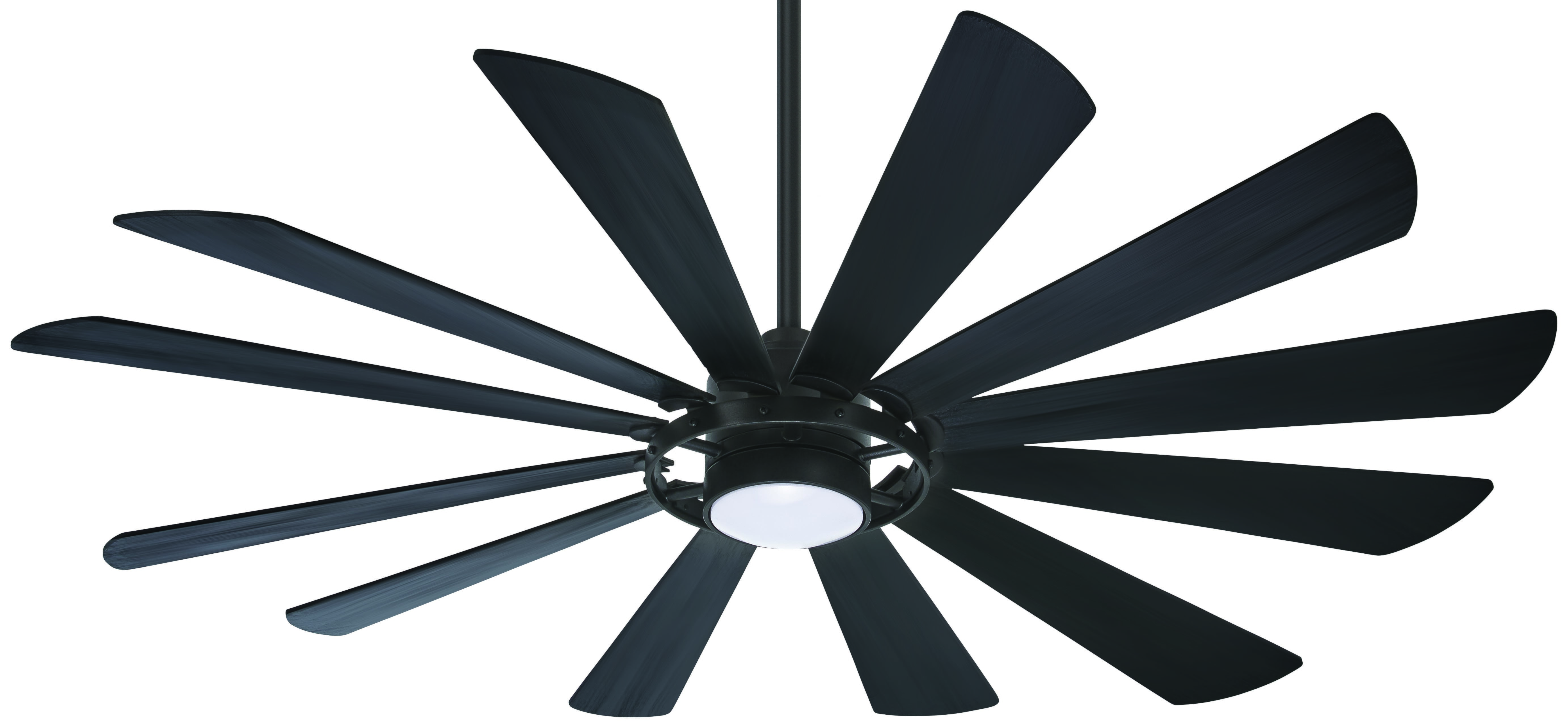 Minka-Aire Contemporary 65" Indoor/Outdoor Ceiling Fan in Textured Coal