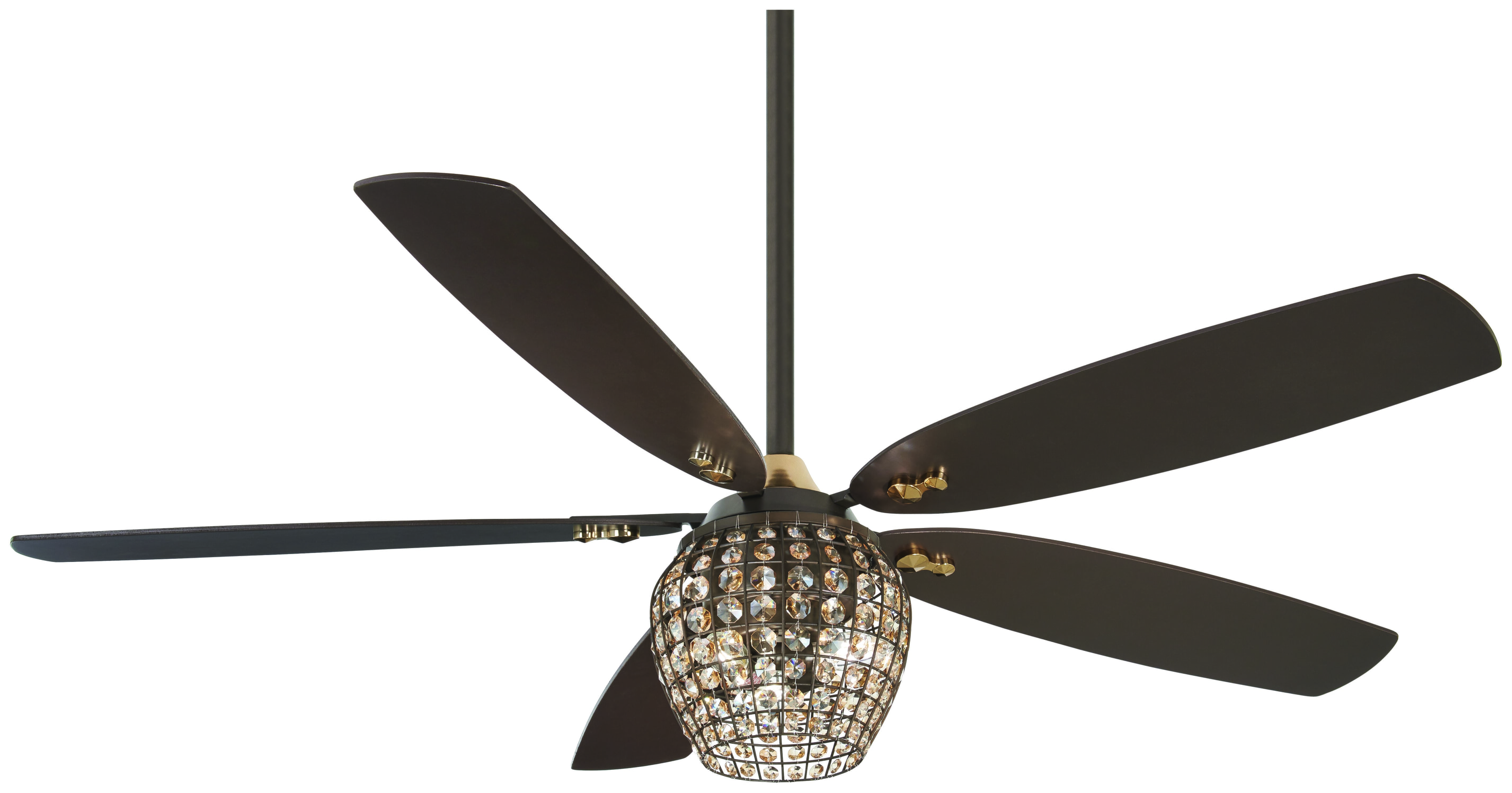 Minka-Aire Bling 56" Ceiling Fan in Oil Rubbed Bronze