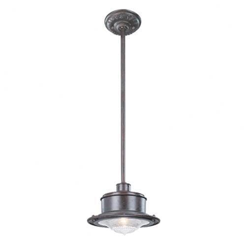 Troy South Street 7" Pendant Light in Old Galvanized