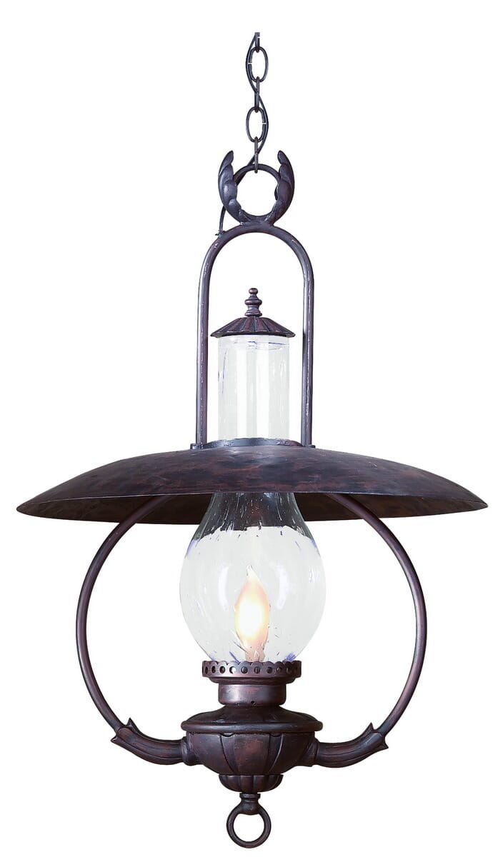 Troy La Grange 30" Pendant Light in Old Bronze