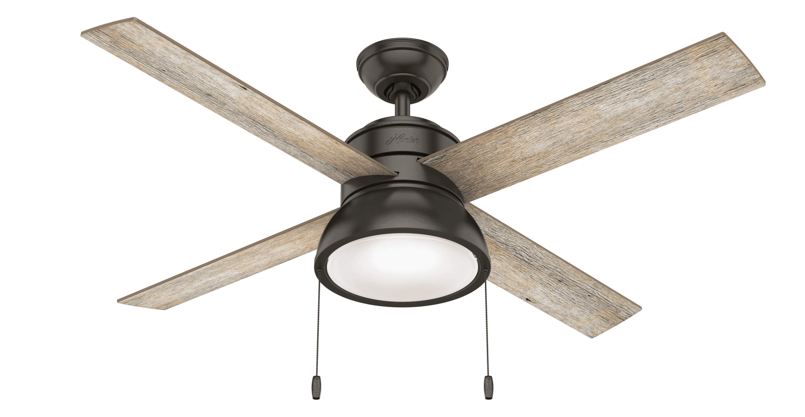 Hunter LOKI 2-Light 52" Indoor Ceiling Fan in Noble Bronze