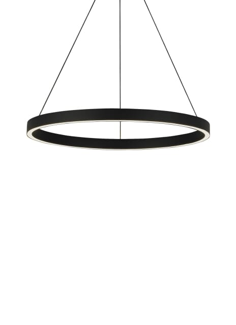 Tech Fiama 3000K LED 24" Pendant Light in Black