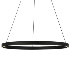 Tech Fiama 3000K LED 30" Pendant Light in Black