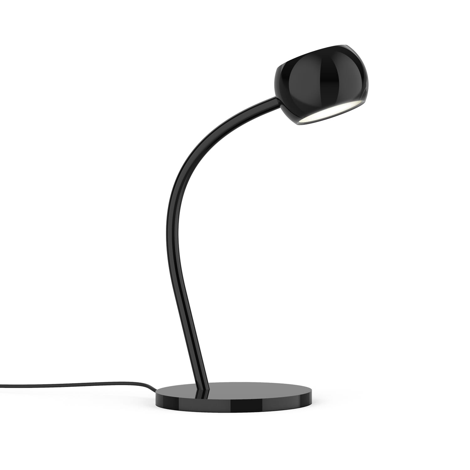 Kuzco Flux LED Desk Lamp in Black