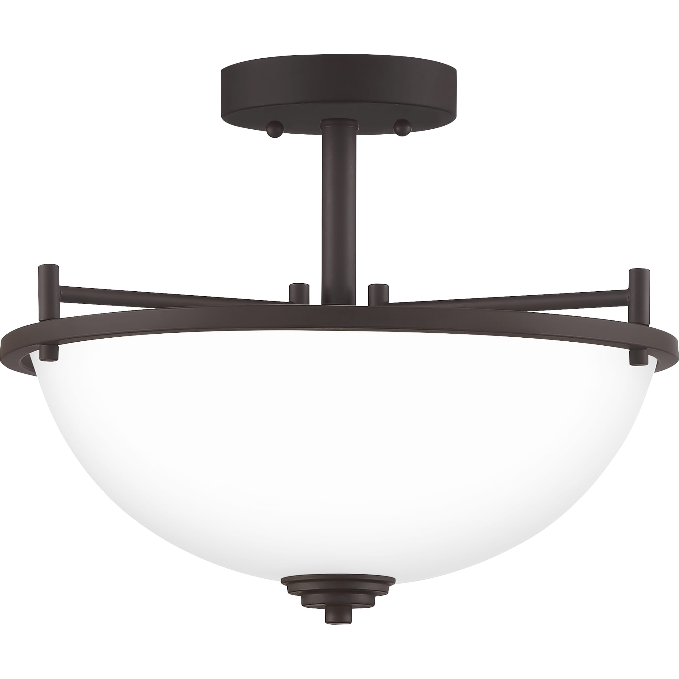 Quoizel Foley 3-Light 15" Ceiling Light in Old Bronze