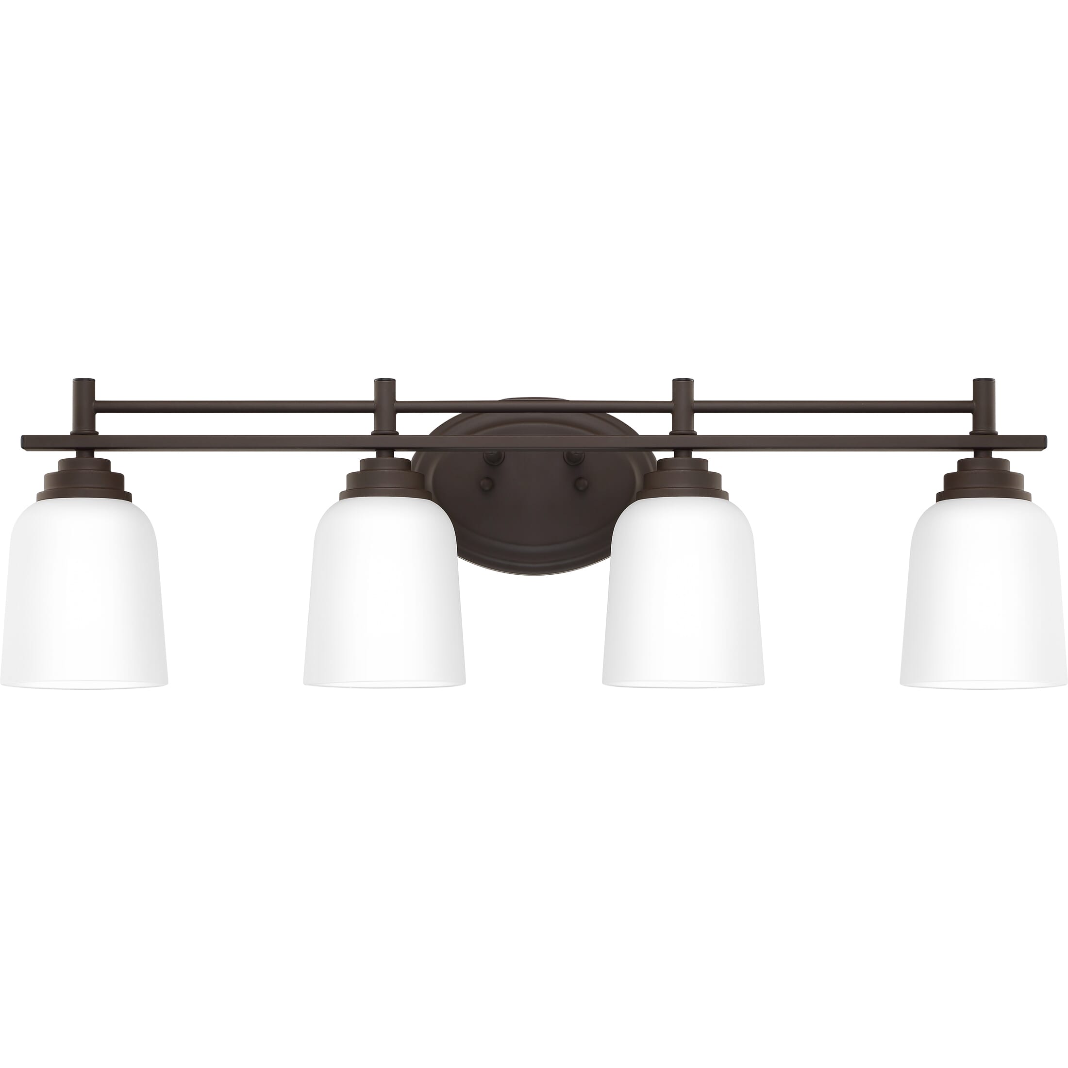 Quoizel Foley 4-Light 30" Bathroom Vanity Light in Old Bronze