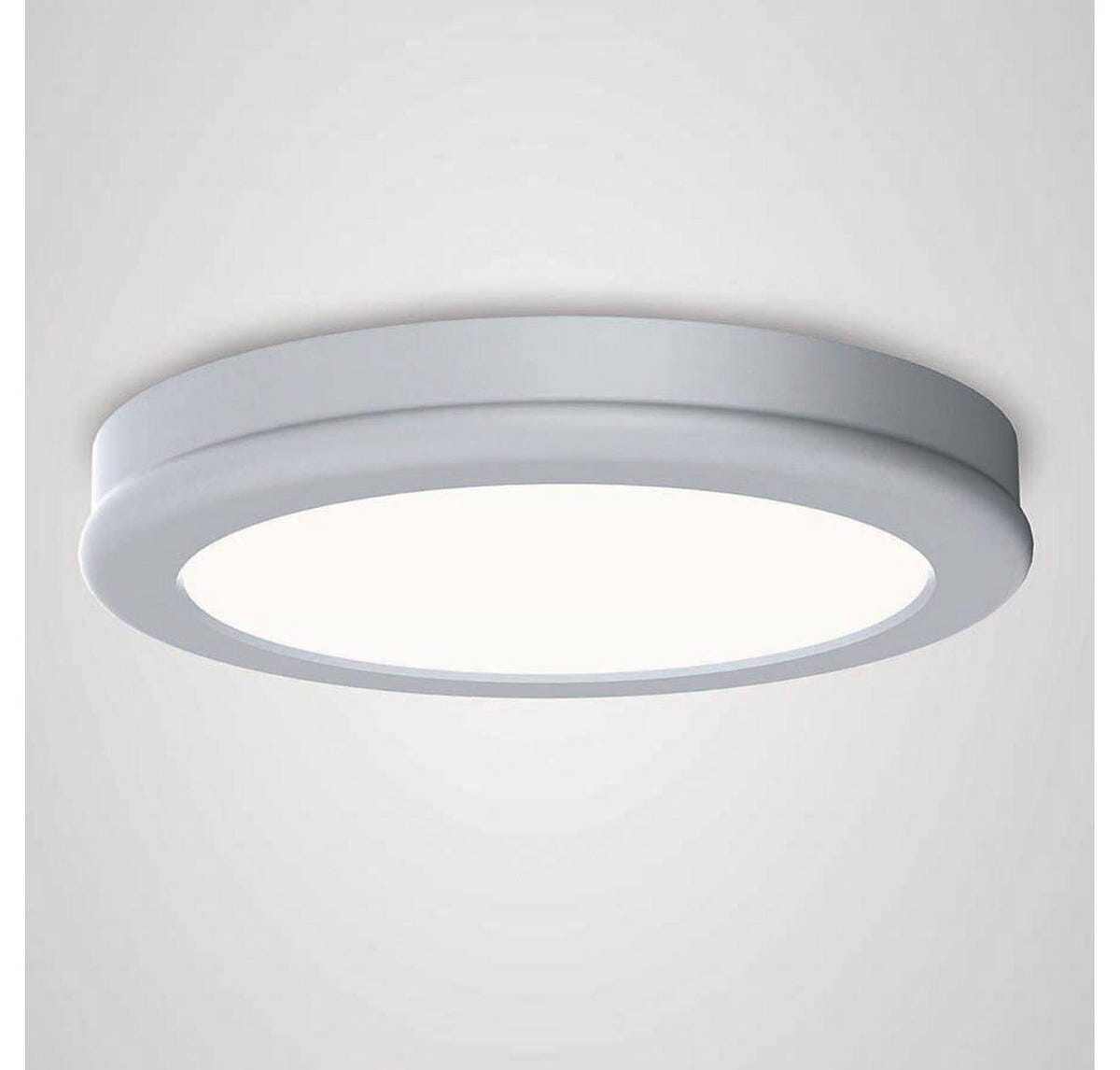 WAC Lighting 120V Geos 6" LED Warm White Flush Mount in Titanium