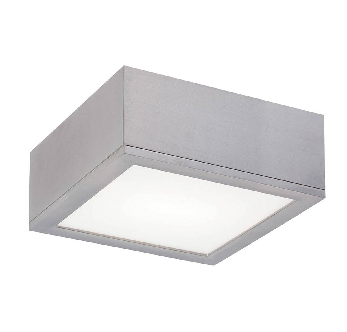 WAC Lighting Rubix 10" Indoor/Outdoor LED Flush Mount in Graphite