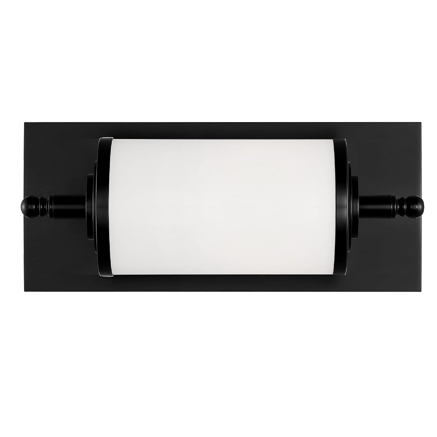 Crystorama Foster Wall Sconce in Matte Black