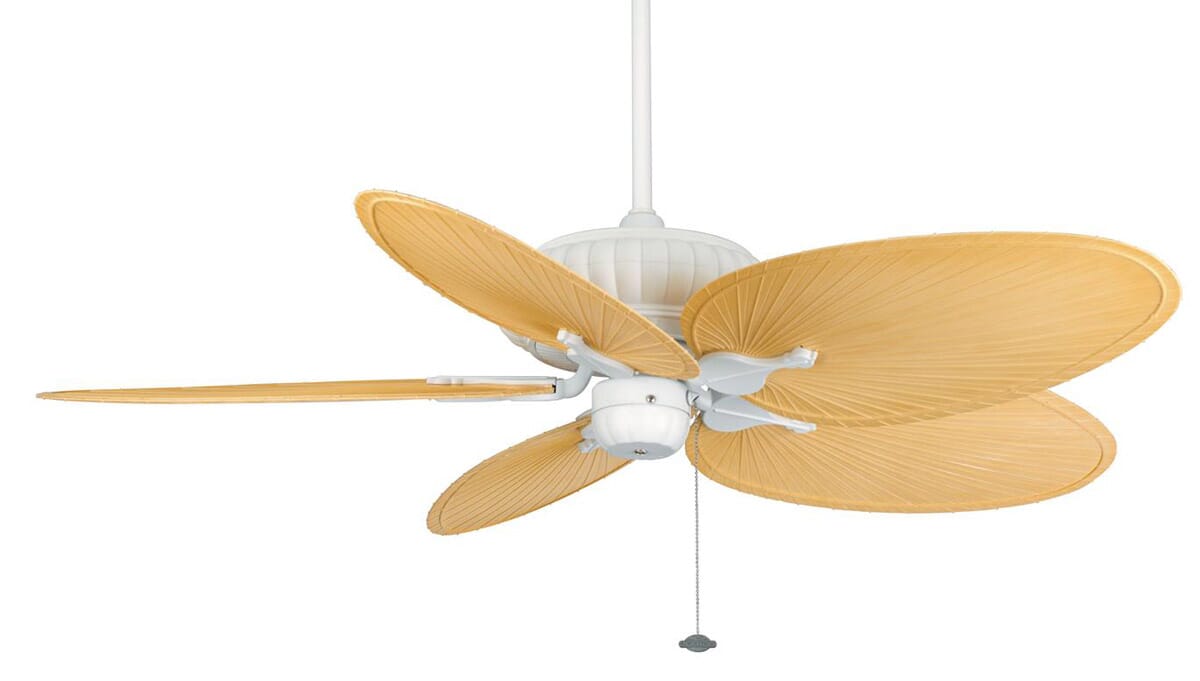 Fanimation Belleria 5-Blade Ceiling Fan Motor (Only) in Matte White