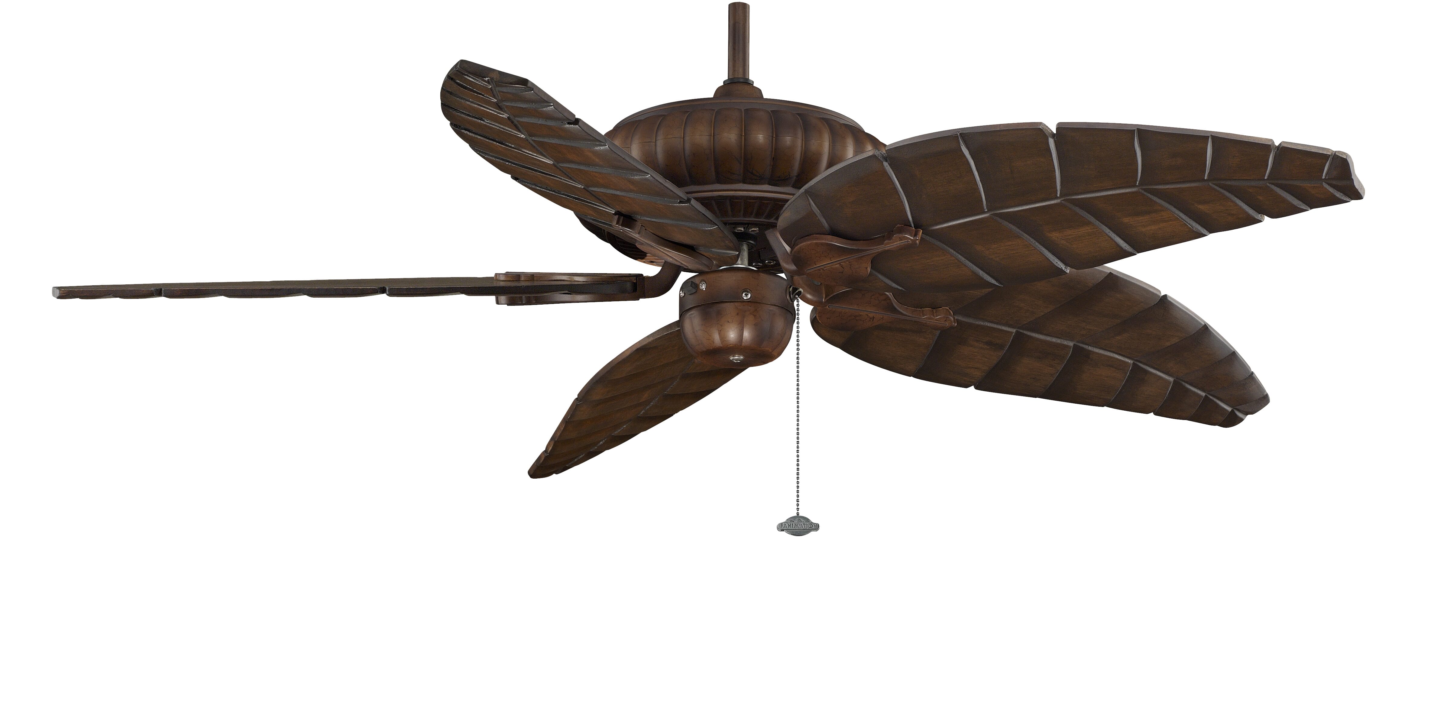 Fanimation Belleria 5-Blade Ceiling Fan Motor (Only) in Tortoise Shell