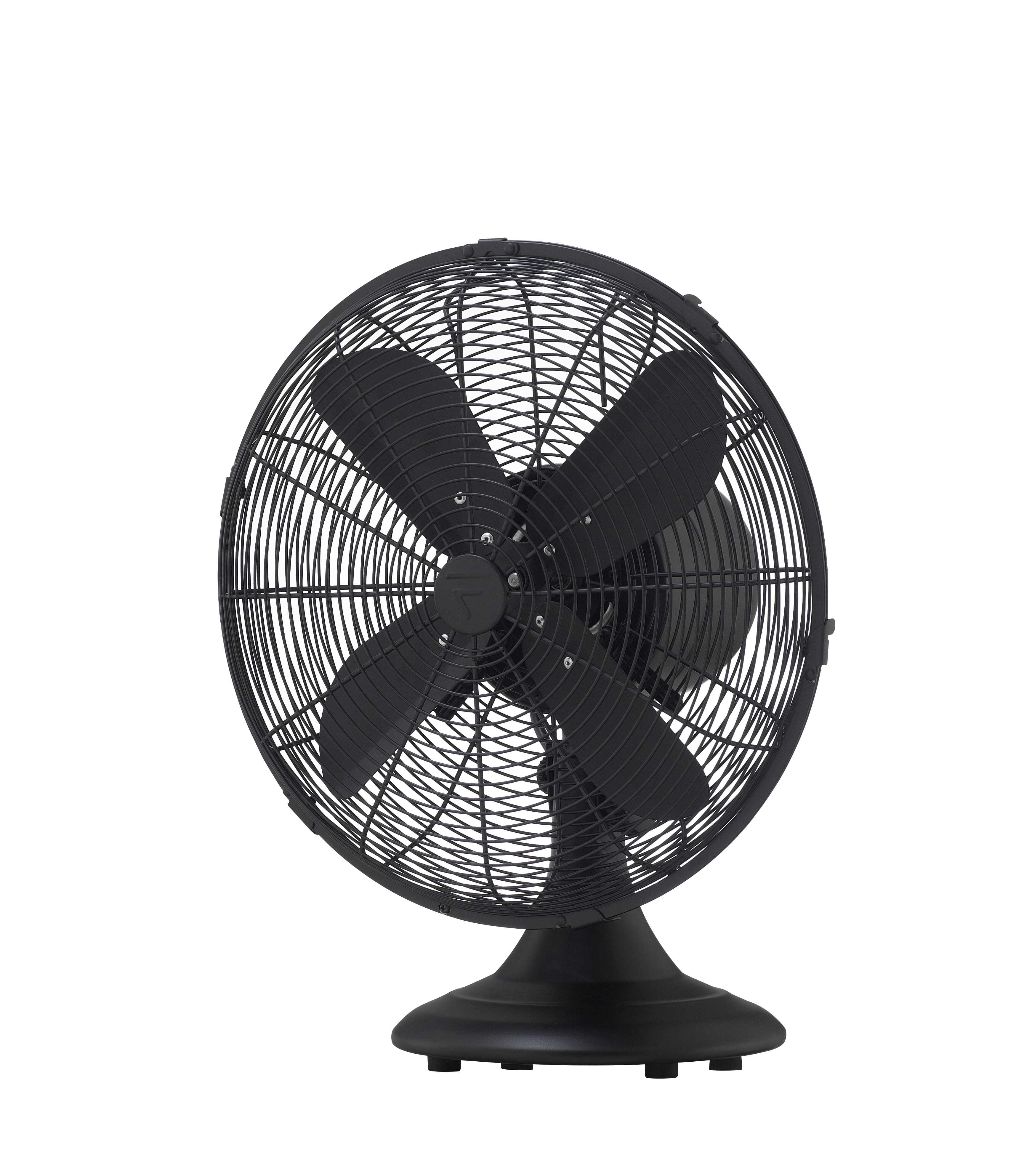 Fanimation Retro Breeze 12" Portable Fan in Black