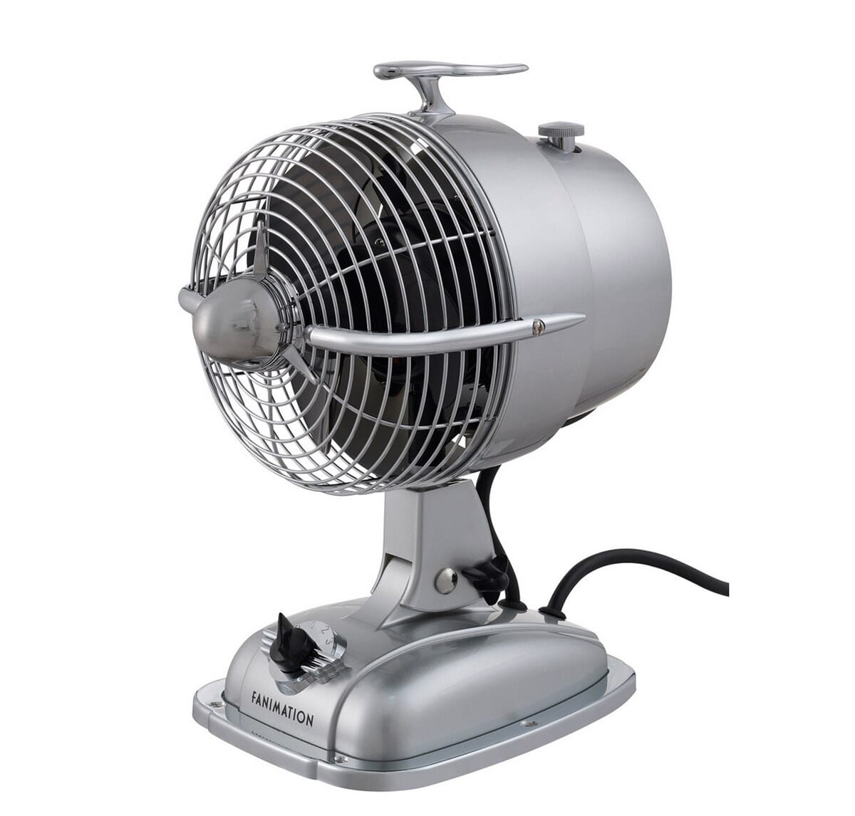 Fanimation Urbanjet 6" Desk Fan in Sonic Silver