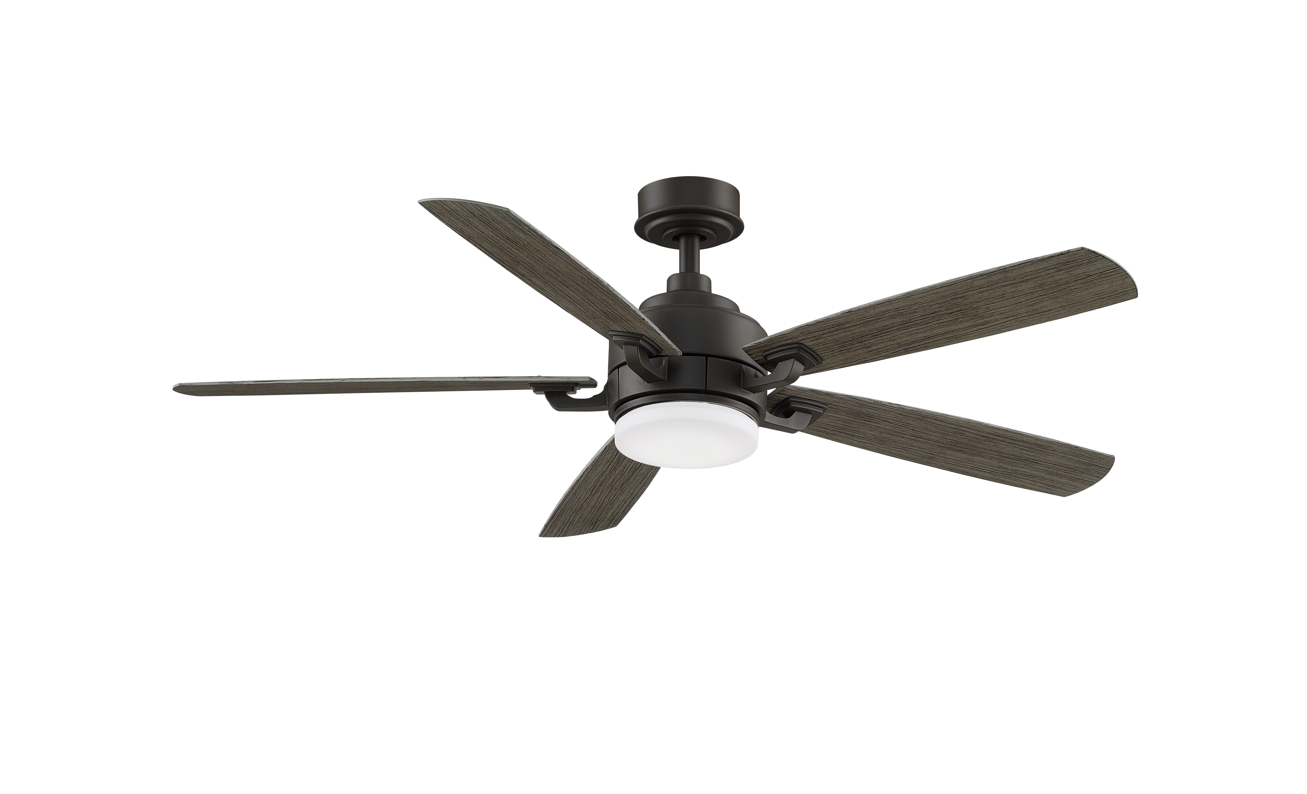 Fanimation Benito v2 1-Light 52" 5-Blade Ceiling Fan in Matte Greige