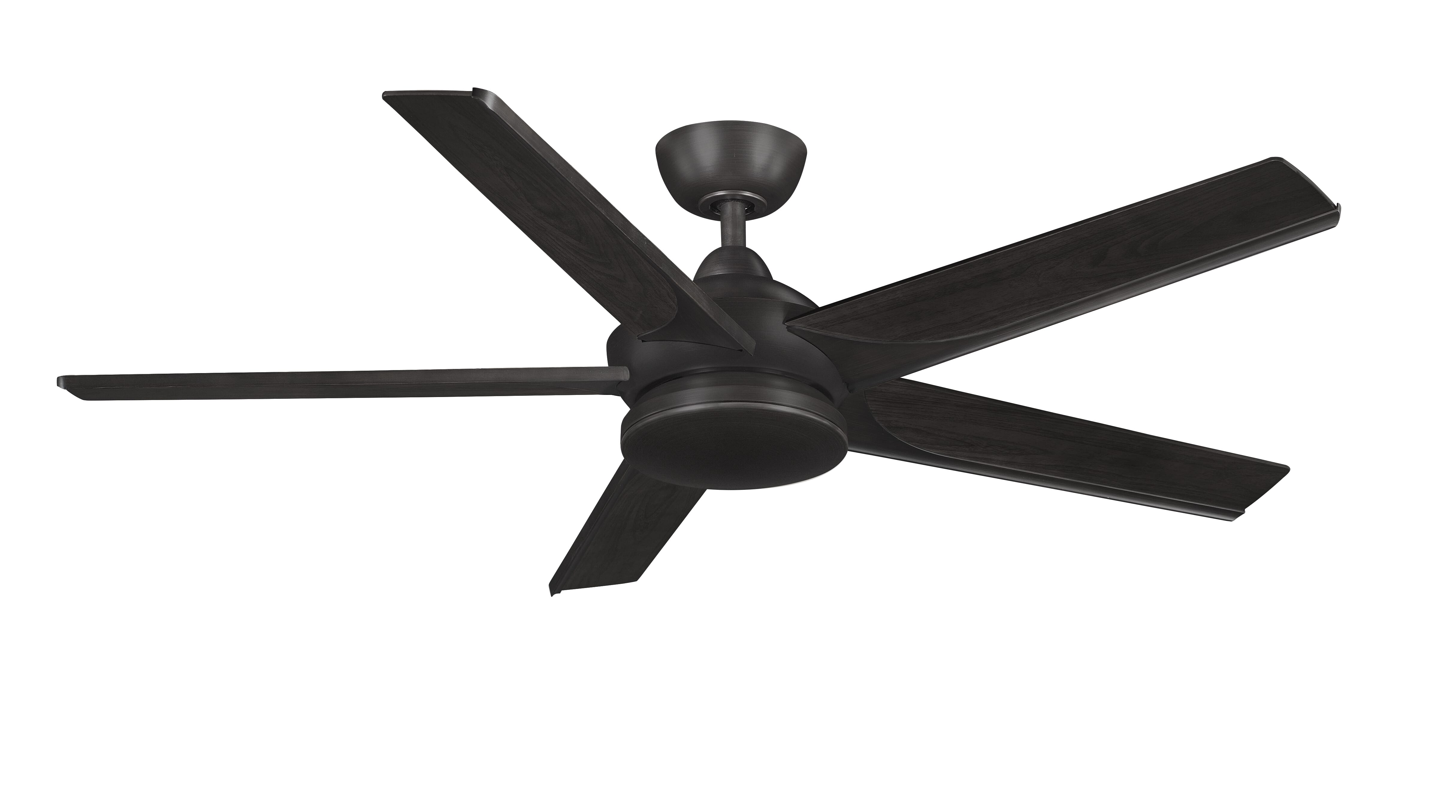 Fanimation Subtle 56" LED Indoor Ceiling Fan in Dark Bronze with Opal Frosted Glass