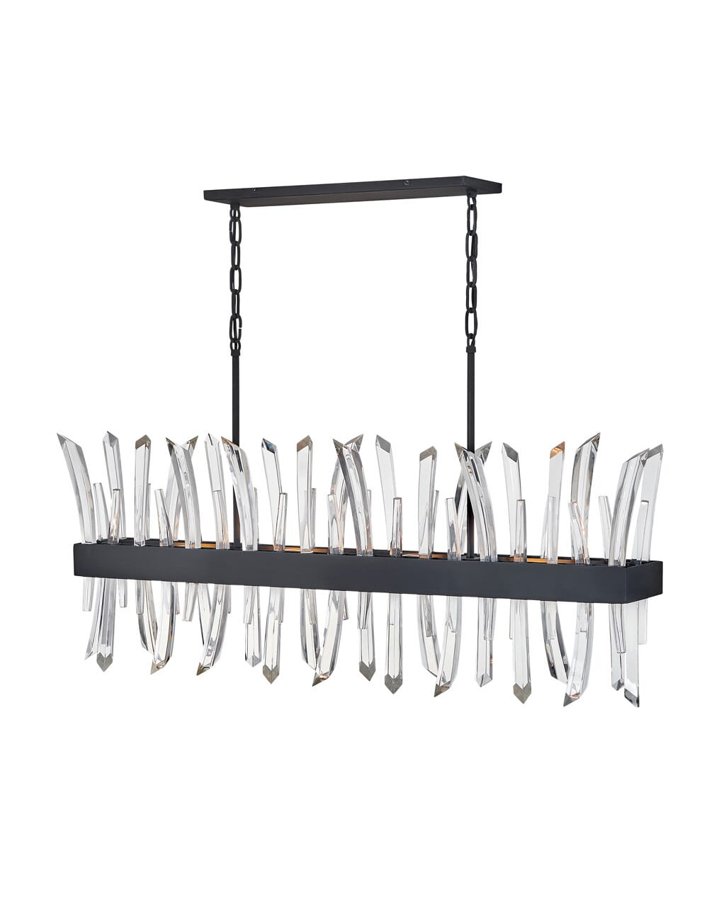 Fredrick Ramond Revel 4-Light Chandelier in Black*