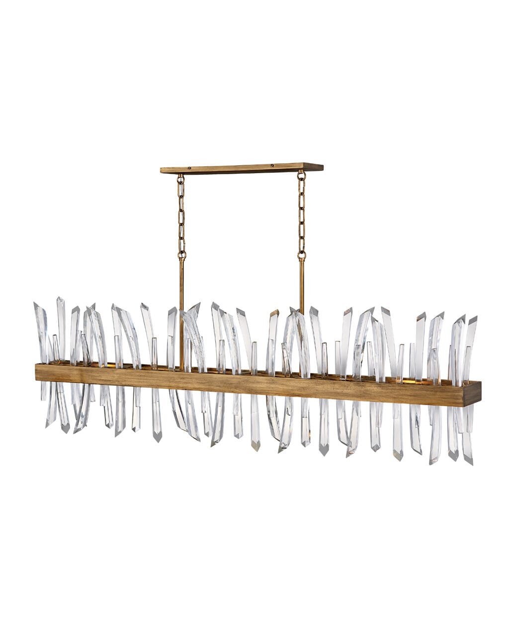 Fredrick Ramond Revel 6-Light Chandelier in Burnished Gold