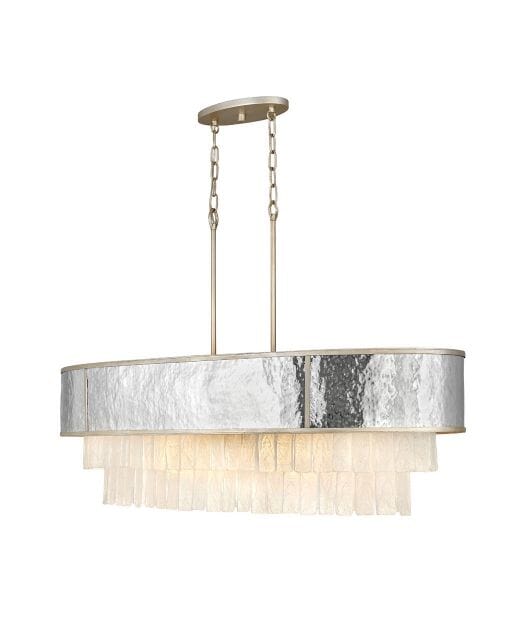 Fredrick Ramond Reverie 10-Light Chandelier in Champagne Gold