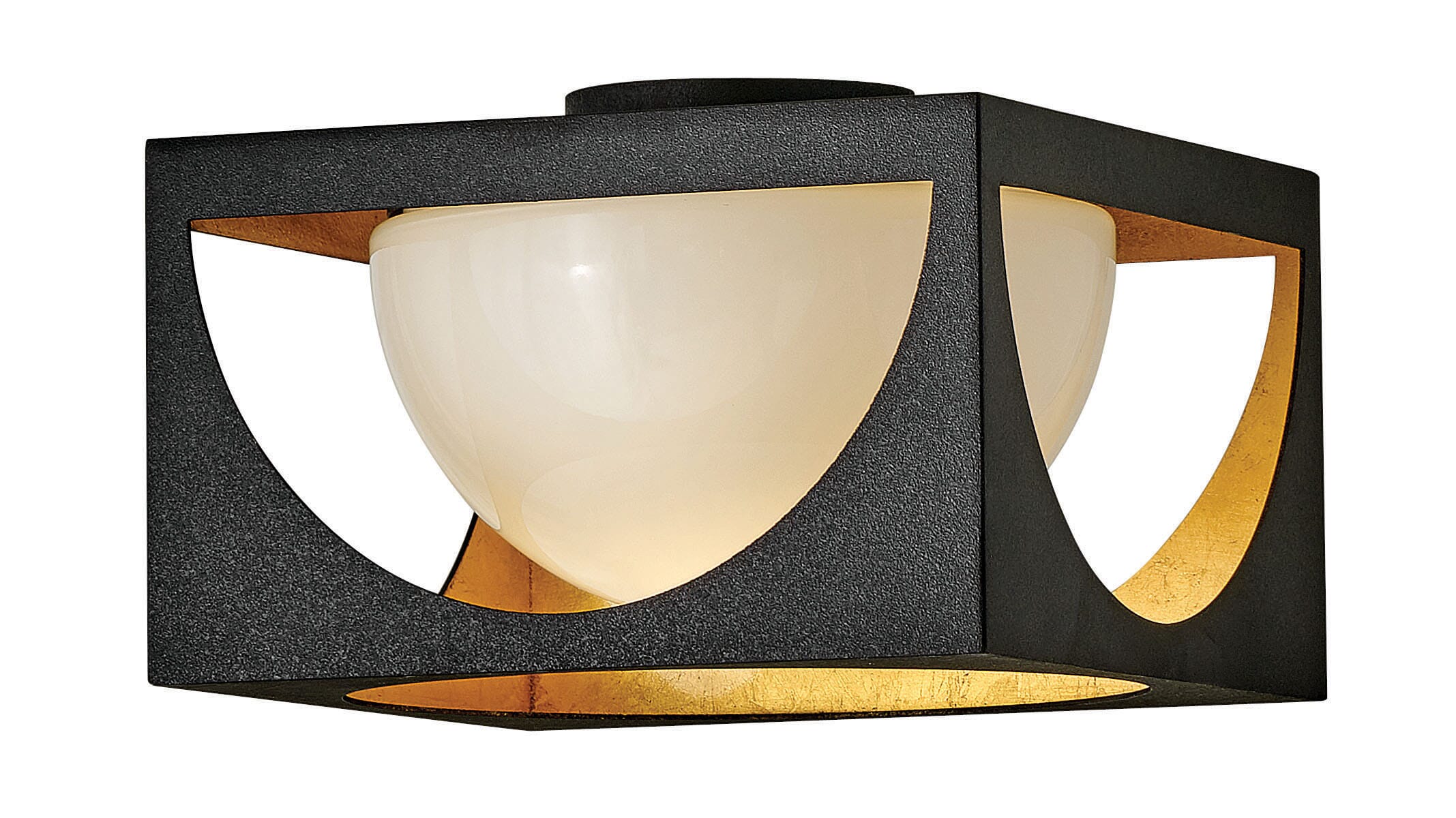 Fredrick Ramond Vega Ceiling Light in Anvil Black