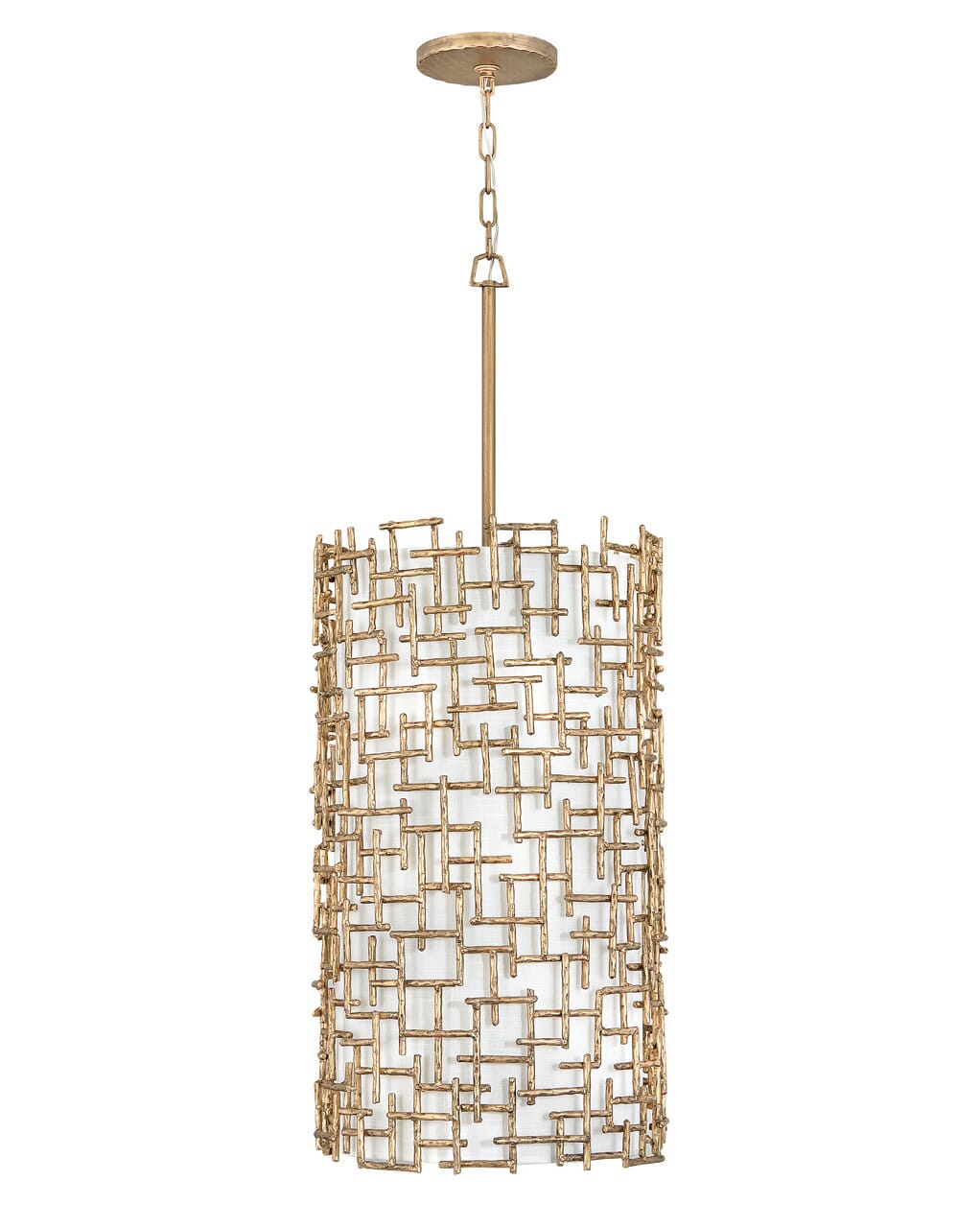 Fredrick Ramond Farrah 9-Light Foyer Light in Burnished Gold