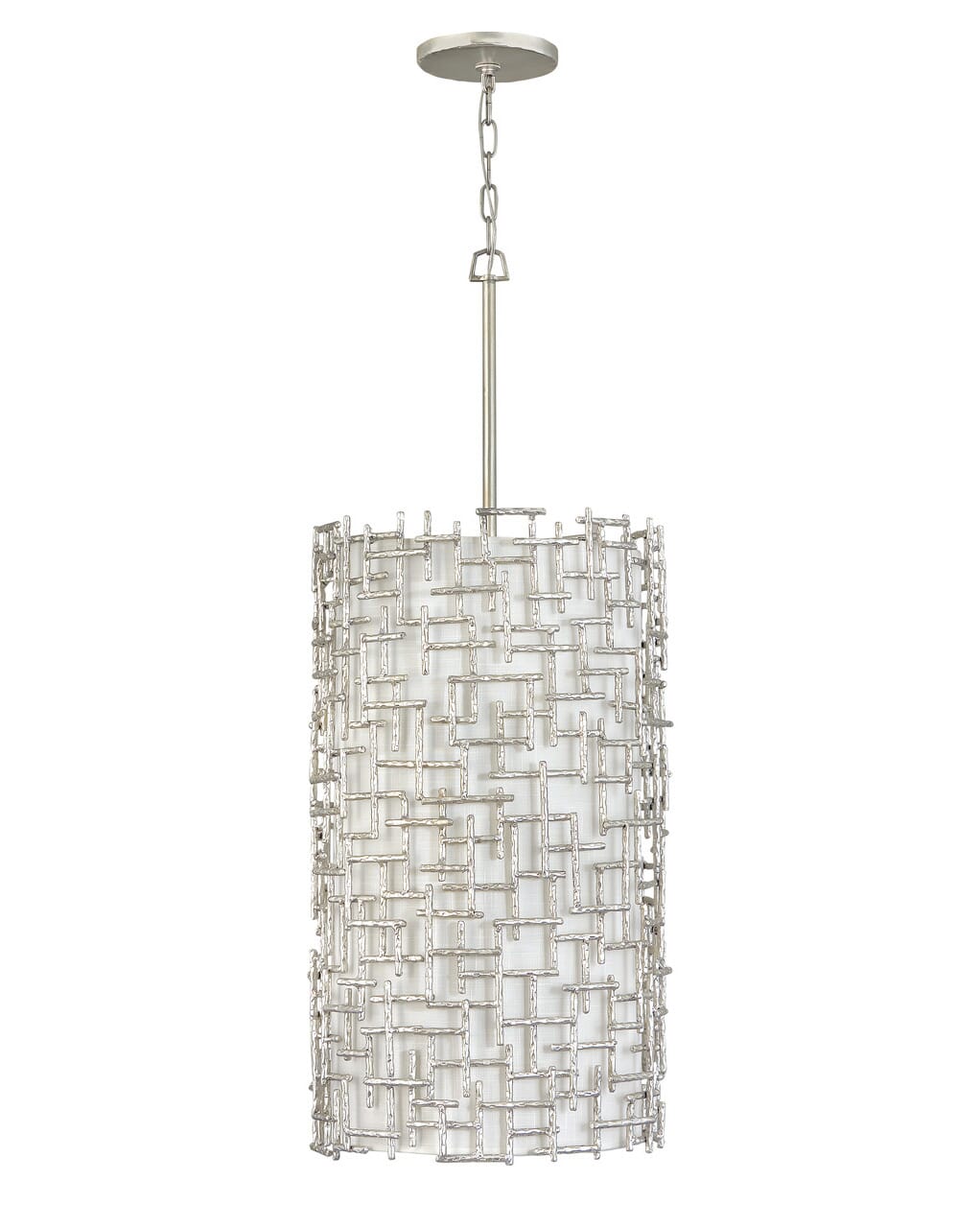 Fredrick Ramond Farrah 9-Light Foyer Light in Silver Leaf*