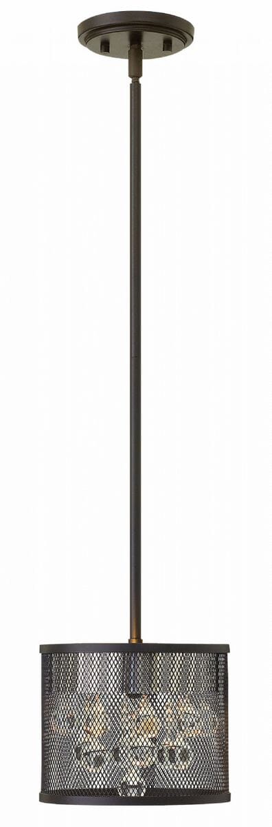 Fredrick Ramond Fiona 2-Light Foyer Light in Black*