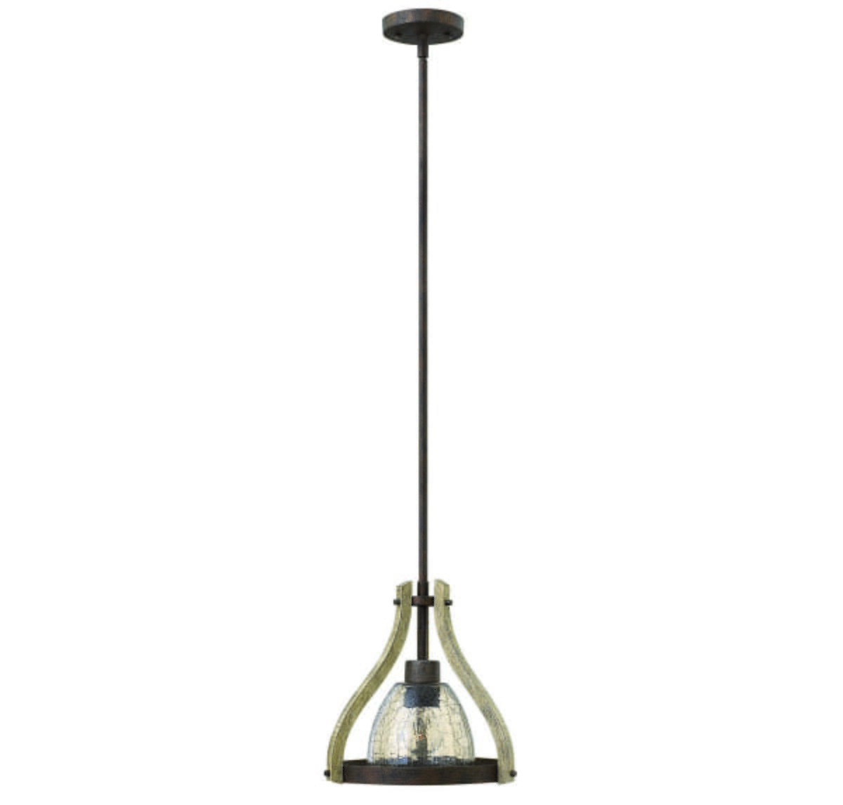 Fredrick Ramond Middlefield 11" Mini Pendant in Iron Rust*