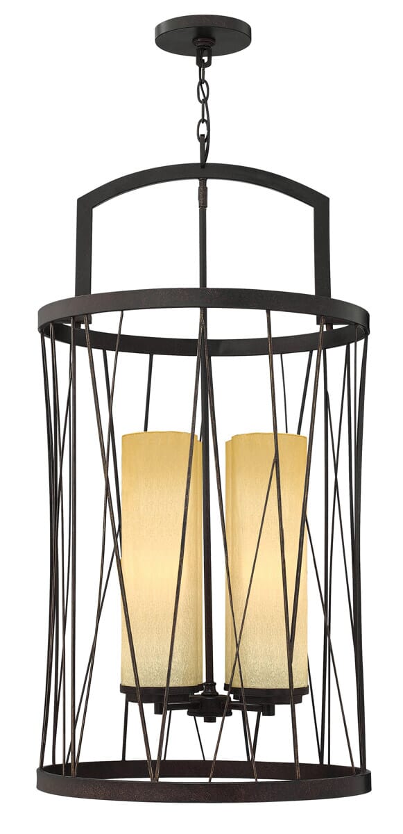 Fredrick Ramond Nest 4-Light Single Tier Foyer in Oil Rubbed Bronze