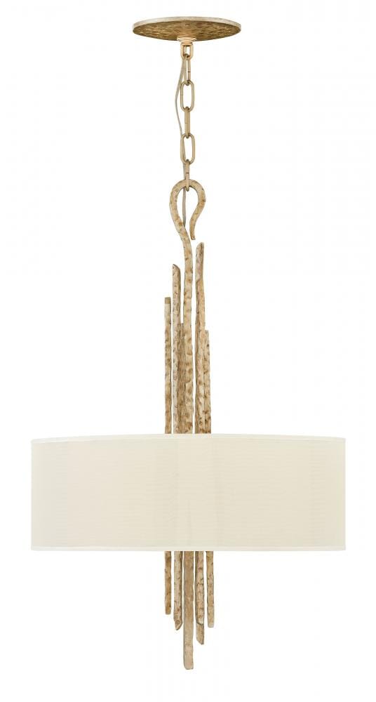 Fredrick Ramond Spyre 3-Light Chandelier in Champagne Gold