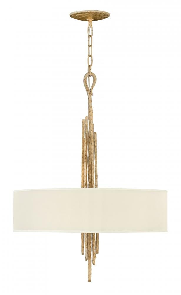 Fredrick Ramond Spyre 6-Light Chandelier in Champagne Gold