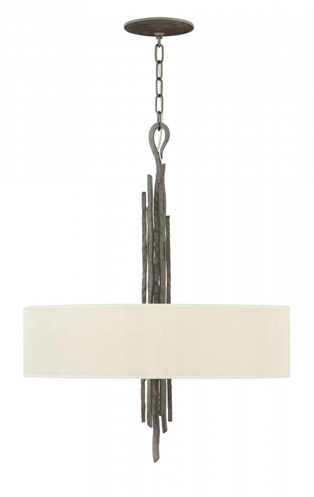 Fredrick Ramond Spyre 6-Light Chandelier in Metallic Matte Bronze