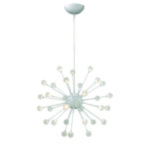 Fredrick Ramond Impulse 30-Light Chandelier in Cloud