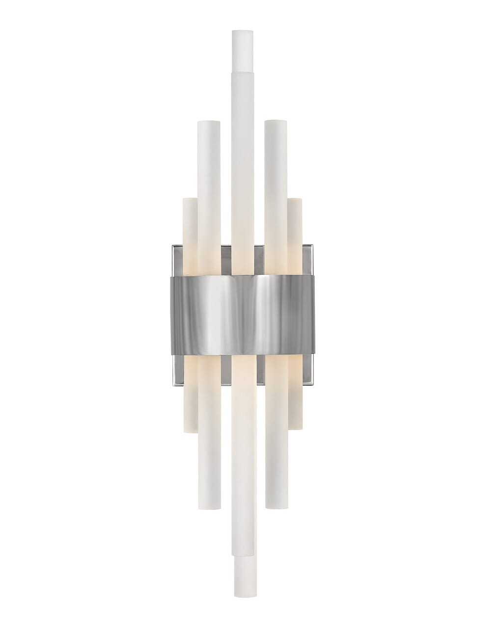 Fredrick Ramond Trinity LED 22" Wall Sconce in Polished Nickel