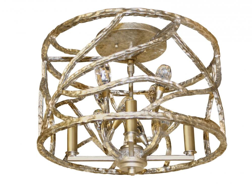 Fredrick Ramond Eve 4-Light Ceiling Light in Champagne Gold