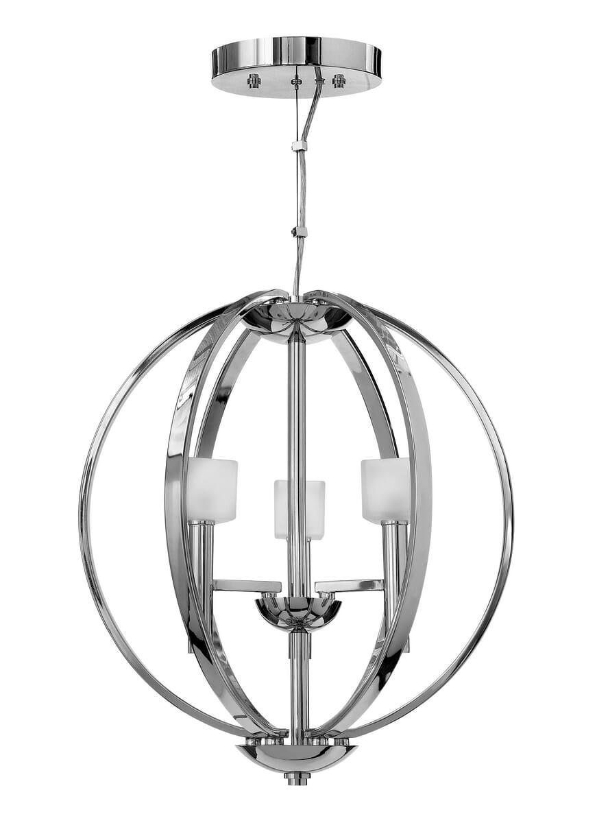 Fredrick Ramond Mondo 3-Light Three Light in Polished Chrome