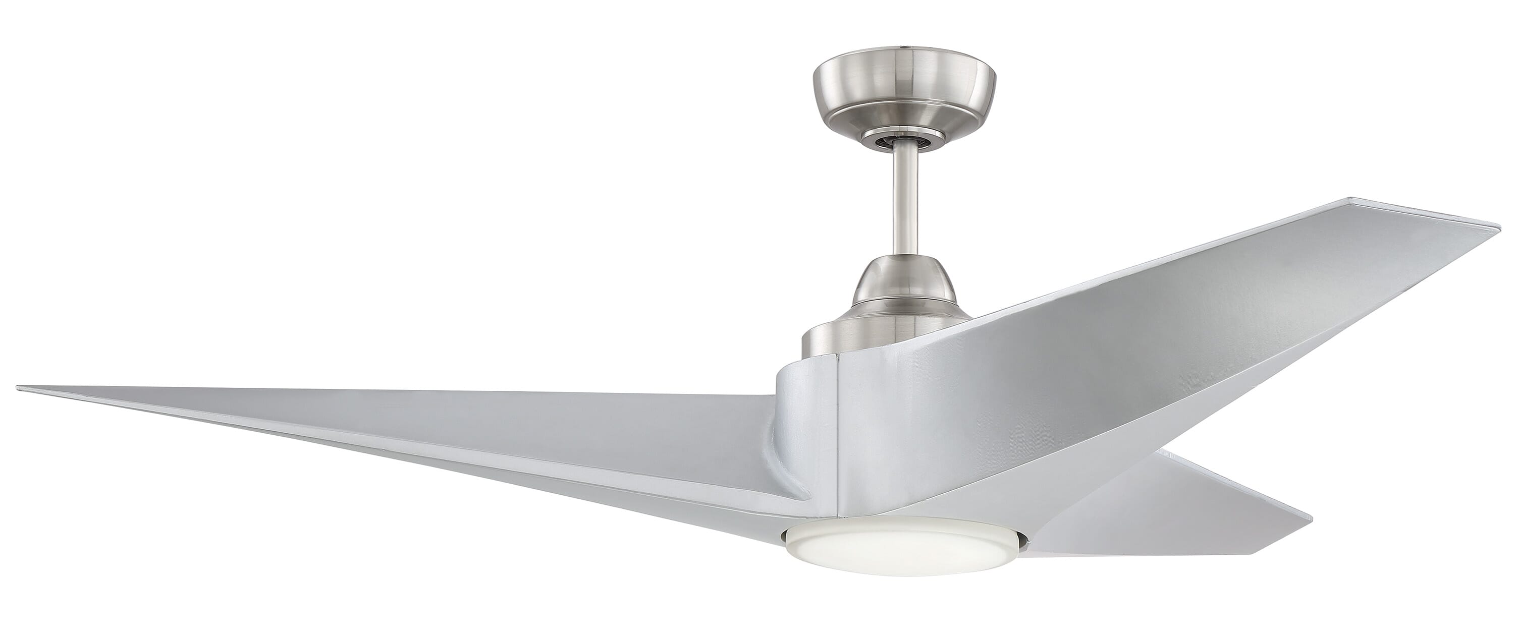 Craftmade 56" Freestyle Ceiling Fan in Brushed Polished Nickel