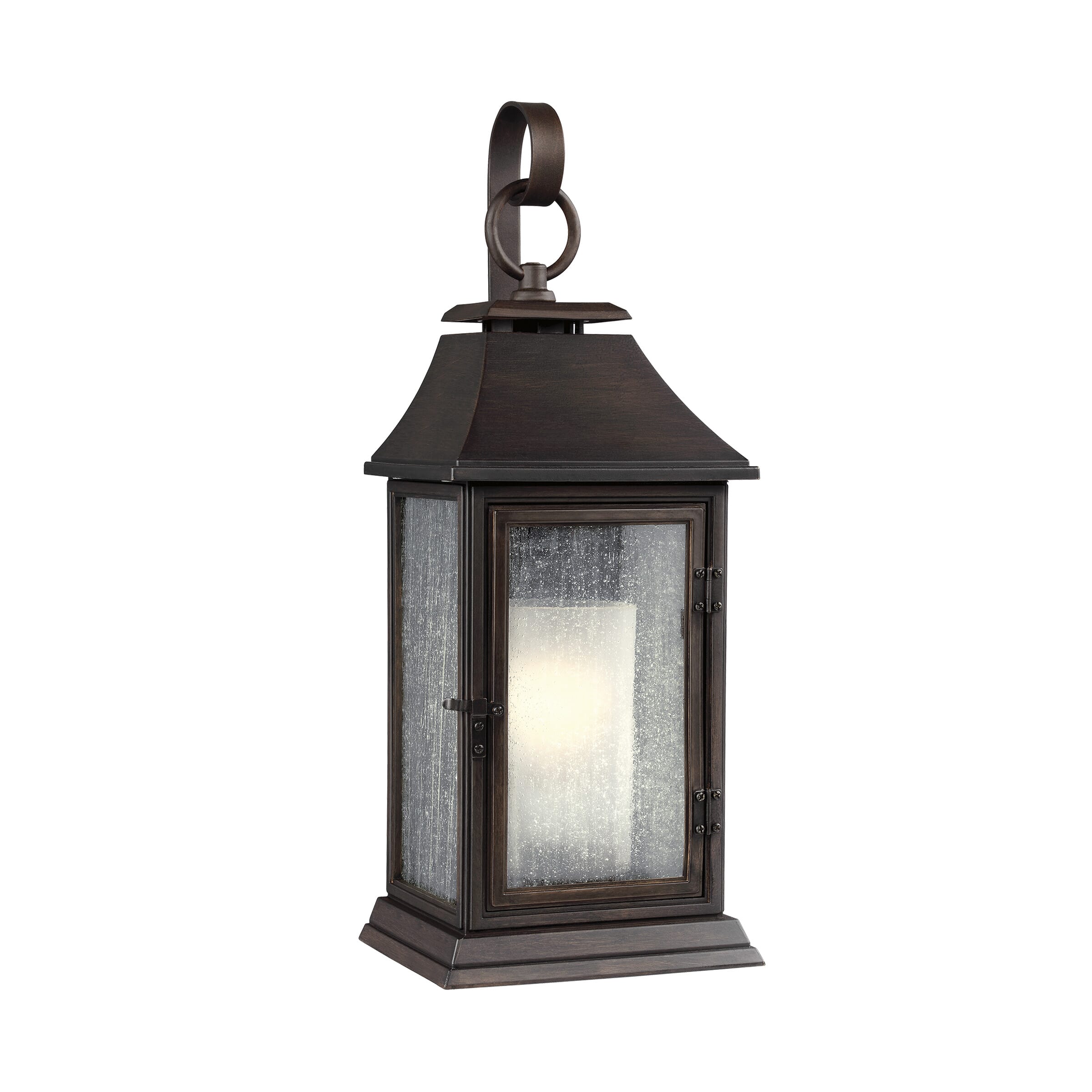 Feiss Shepherd 19.13" Outdoor Wall Sconce in Heritage Copper