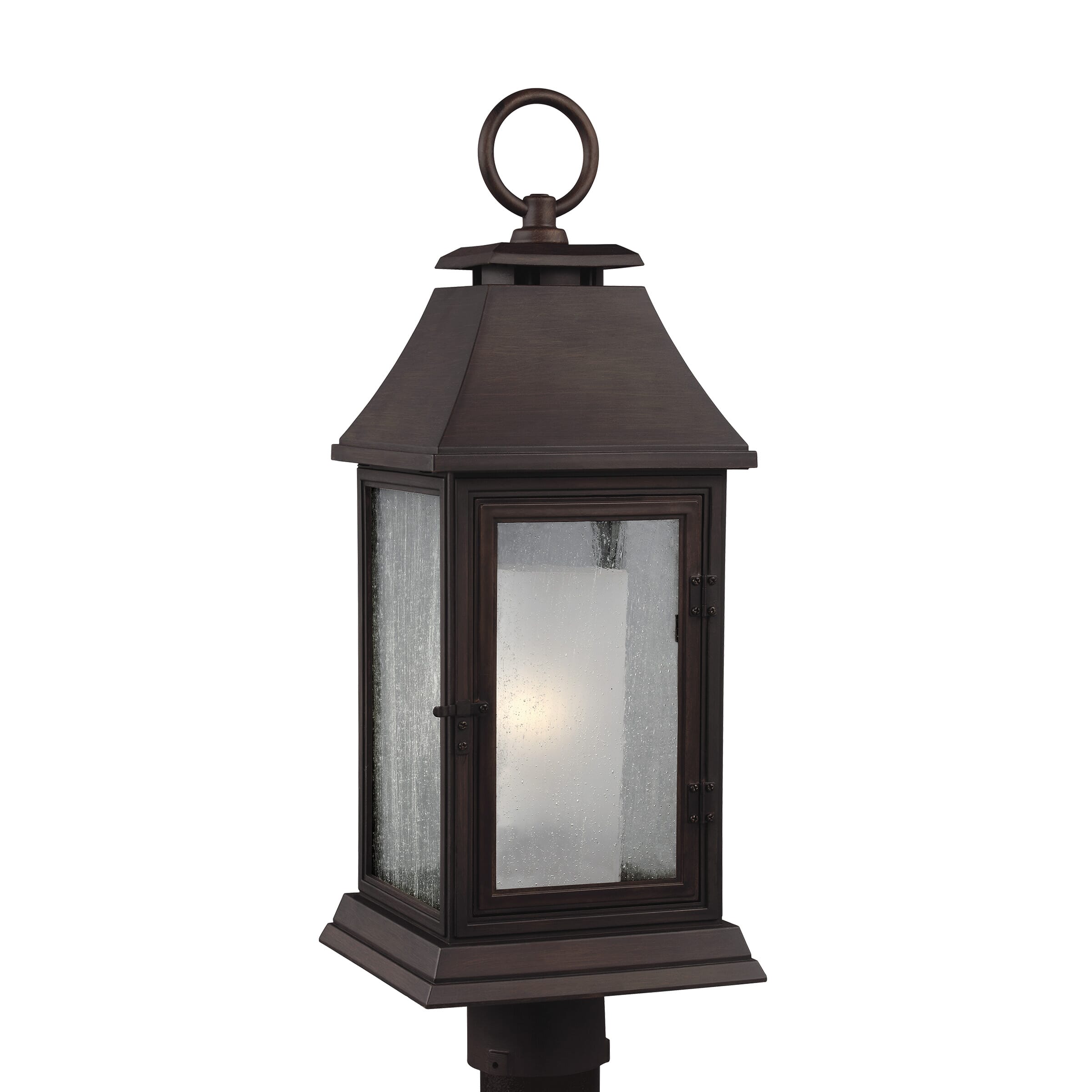 Feiss Shepherd 1-Light Outdoor Post in Heritage Copper