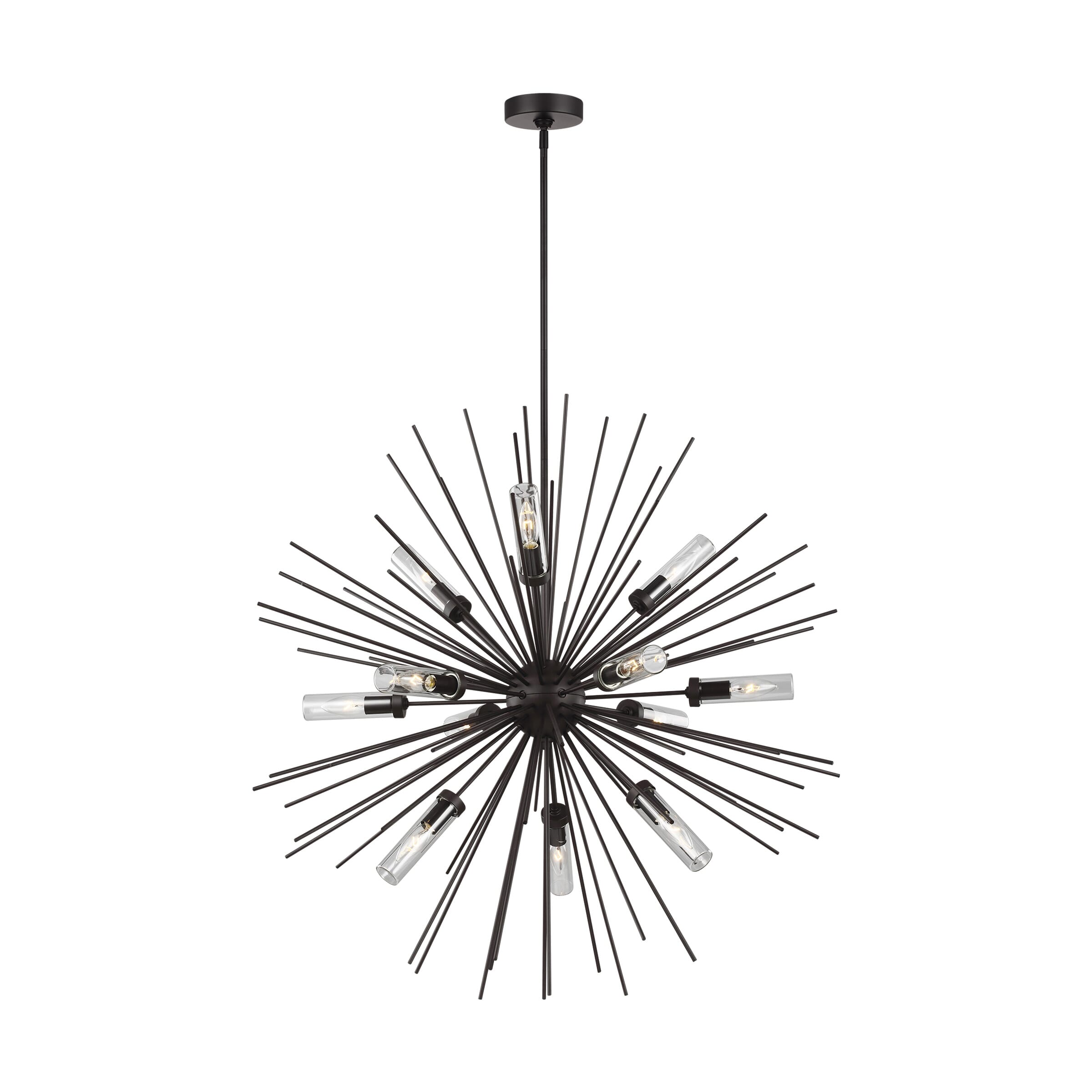 Feiss Hilo 12-Light Outdoor Chandelier in Oil Rubbed Bronze