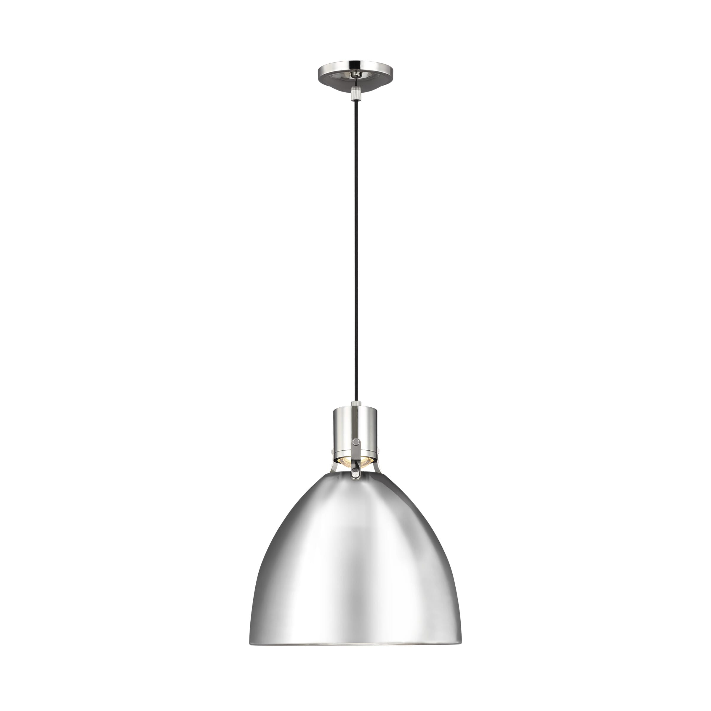 Feiss Brynne Pendant Light in Polished Nickel