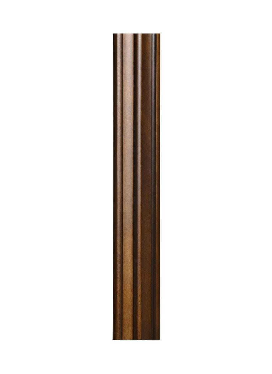 Feiss 7' Outdoor Lantern Post in Astral Bronze Finish